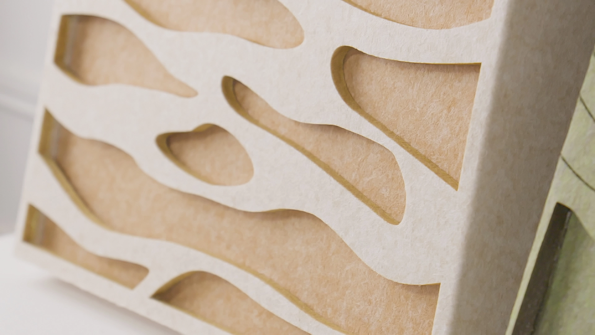 Façade acoustique Artena - zoom matières