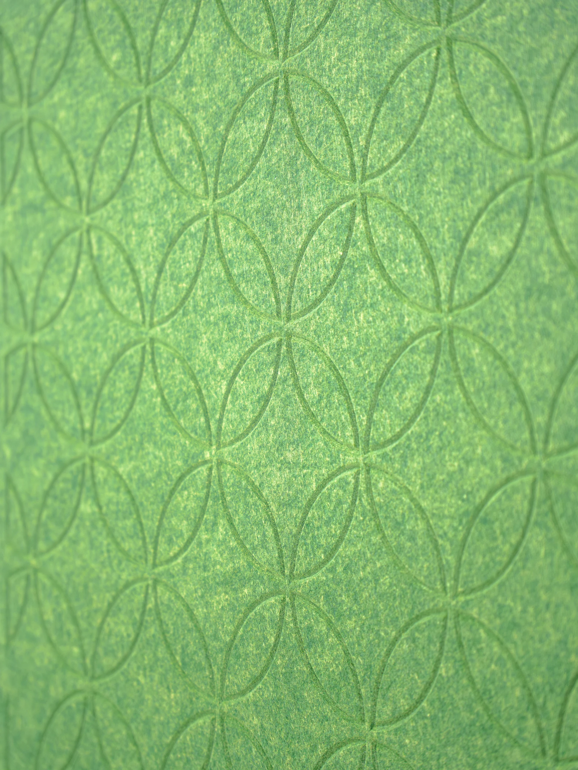 Panneau acoustique Retro Vert Forêt L 60x40 cm – dalle feutre acoustique Artena