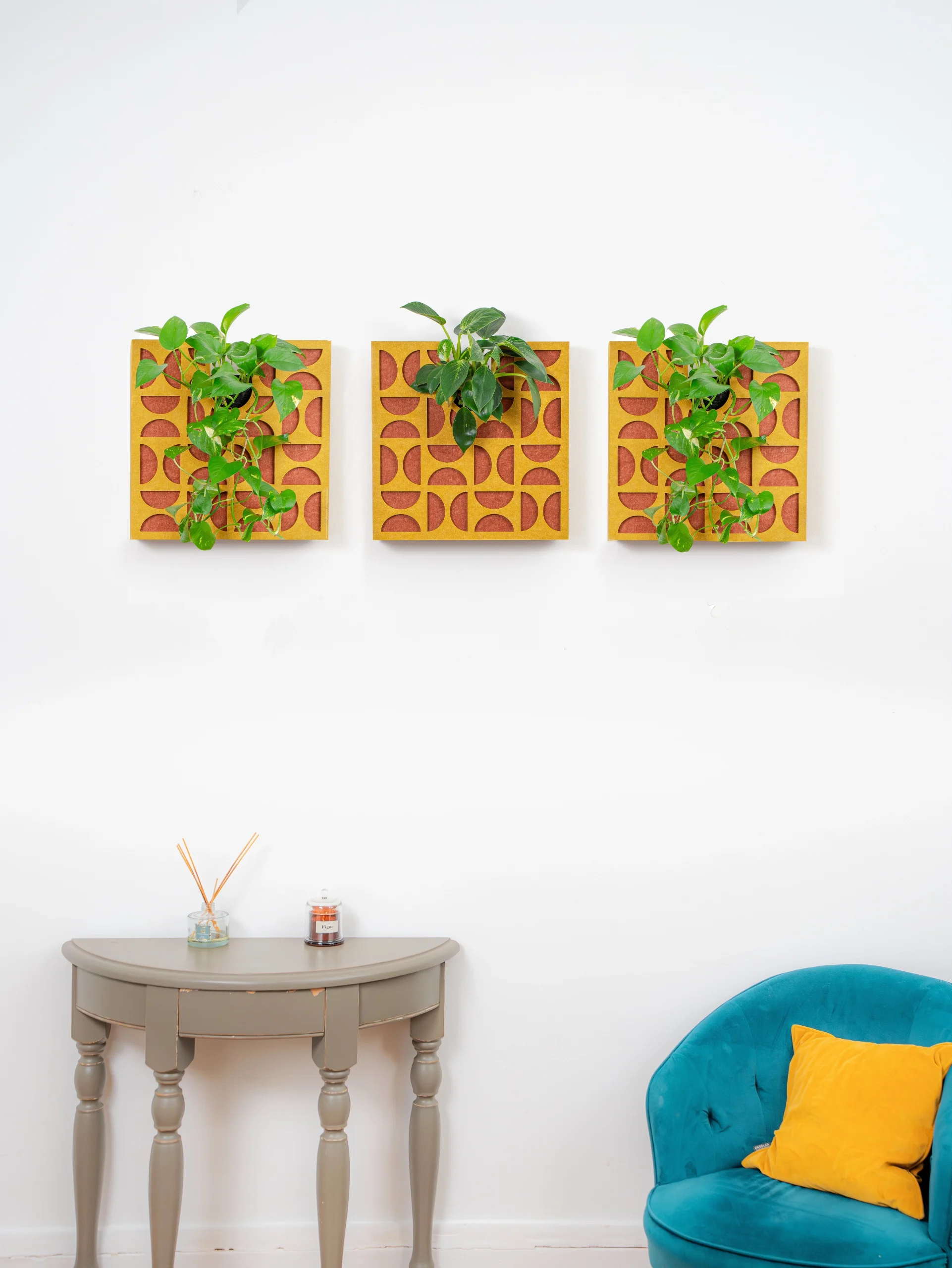 tableau vegetal acoustique seventys x3 40